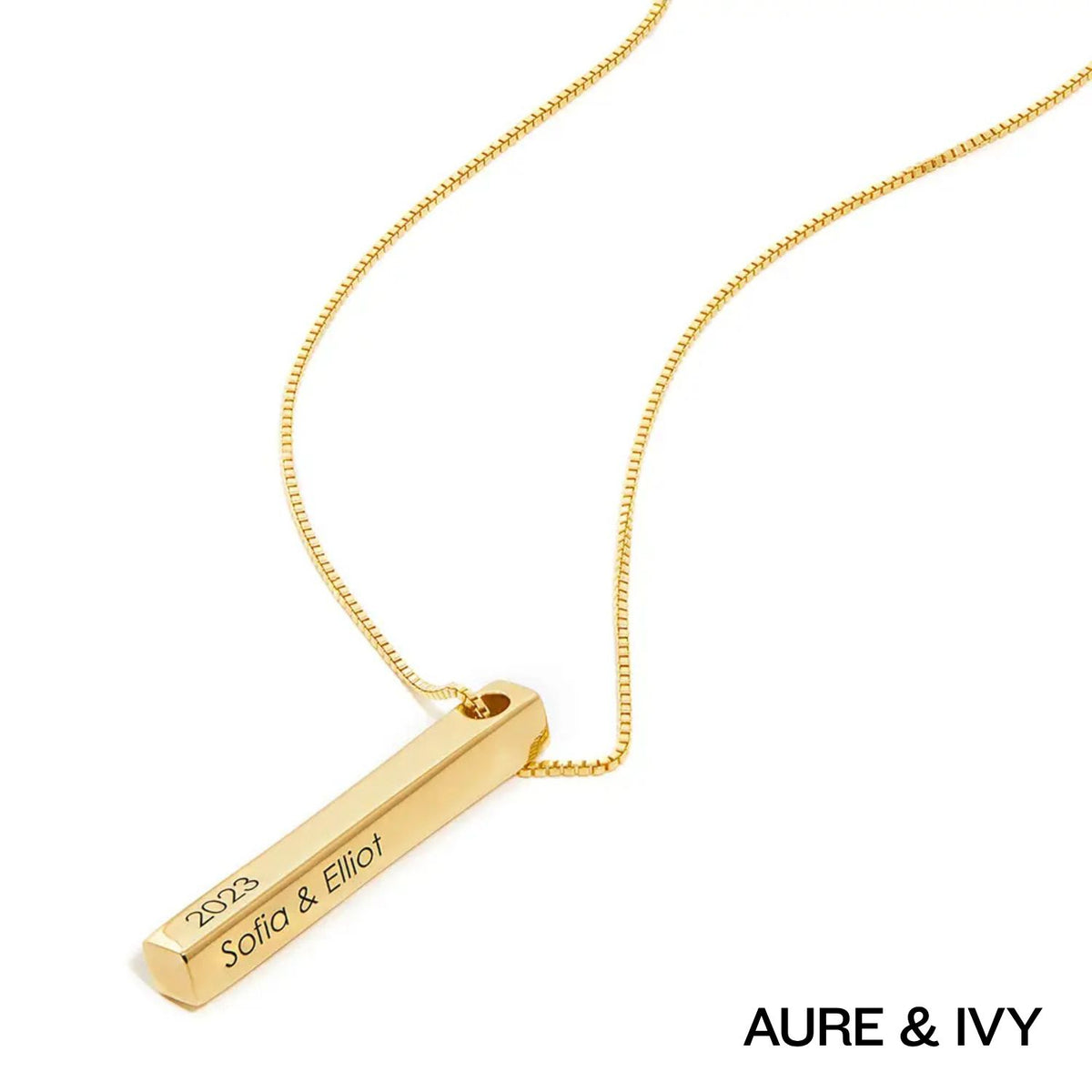 The Atlas Bar Necklace