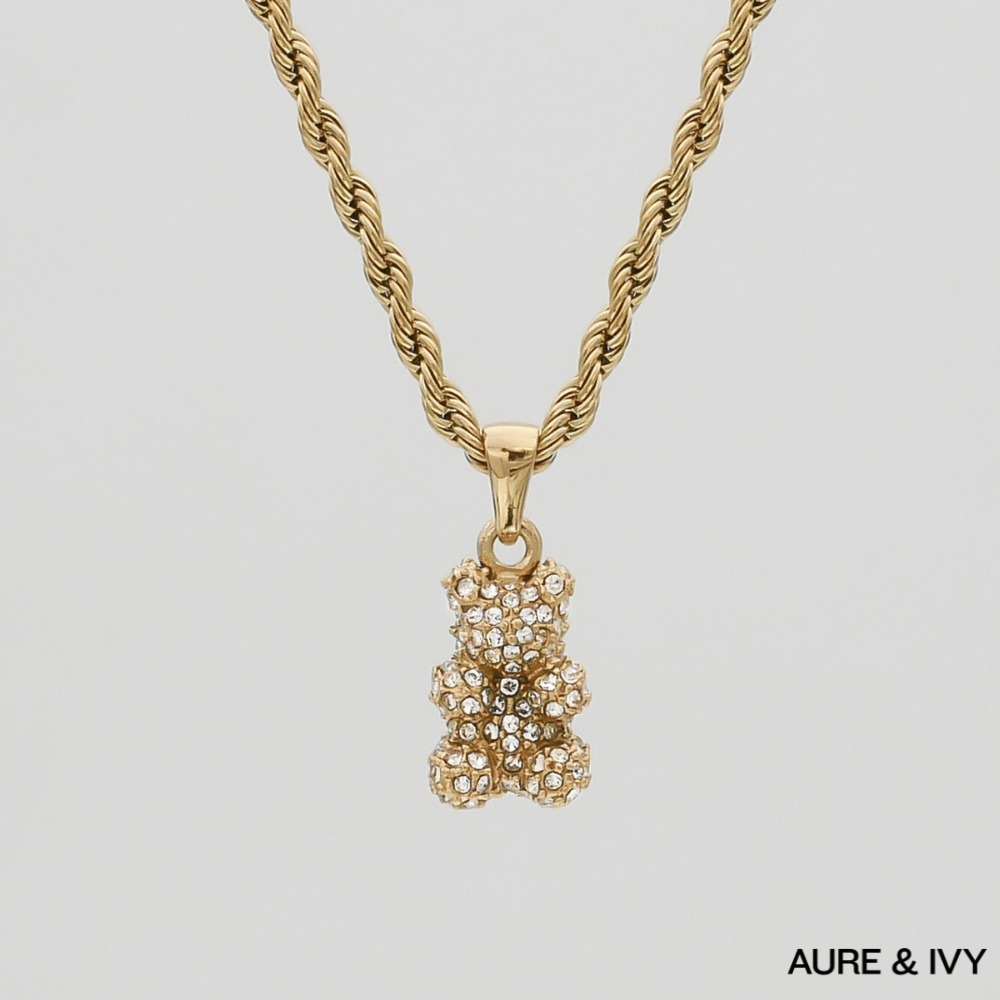 ICY Luna Bear Necklace