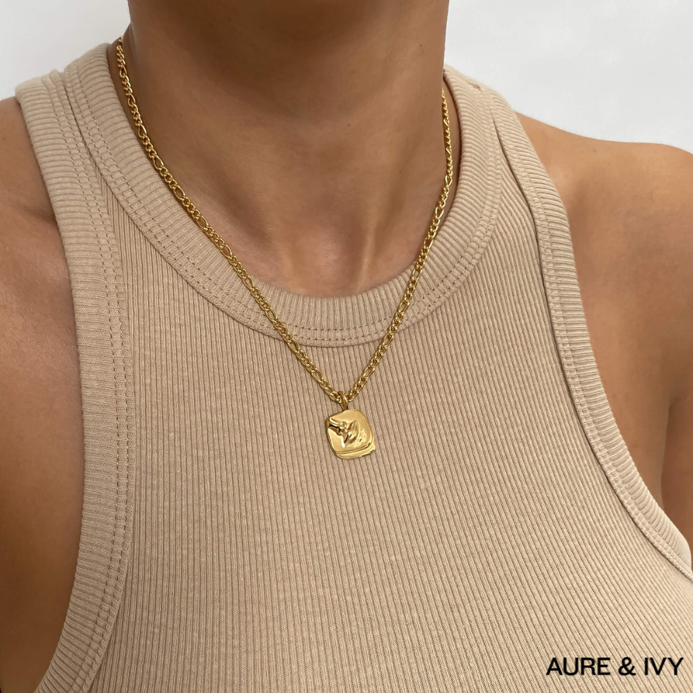 Soléa Face Necklace