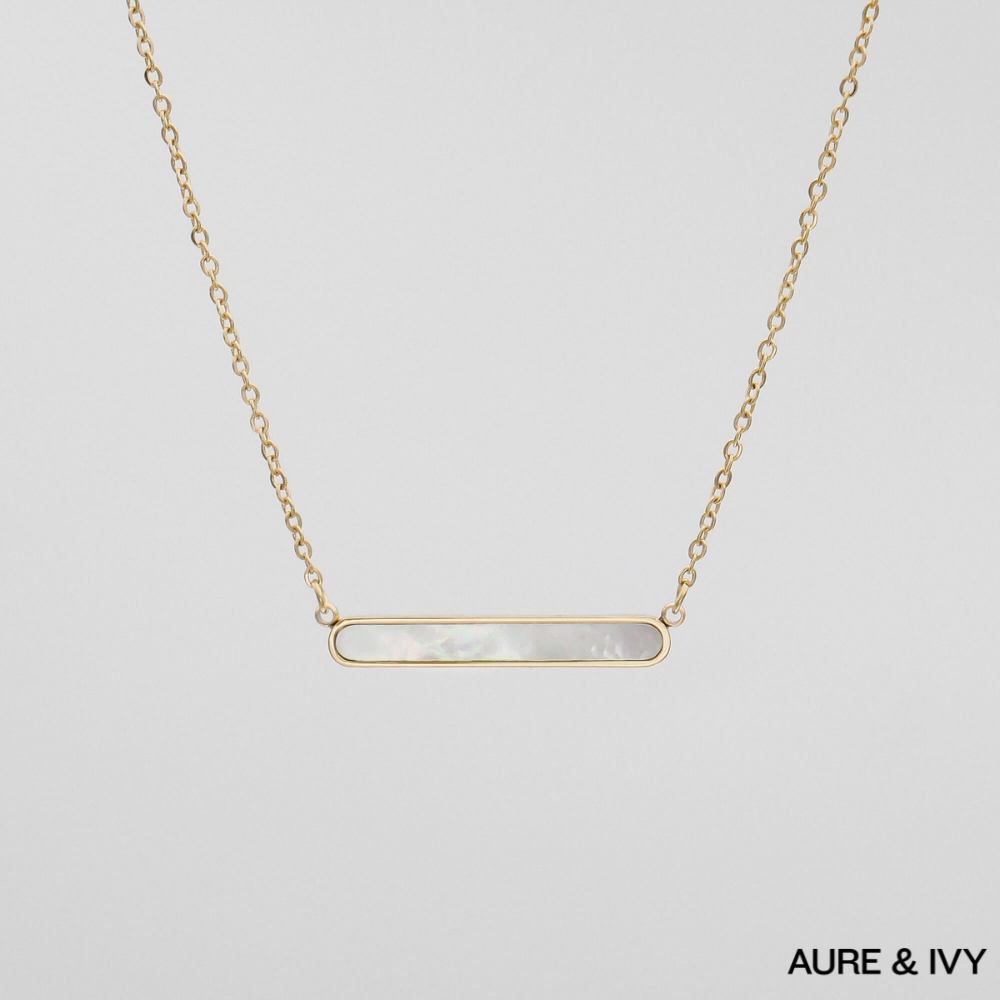 Amaya Opal Bar Necklace