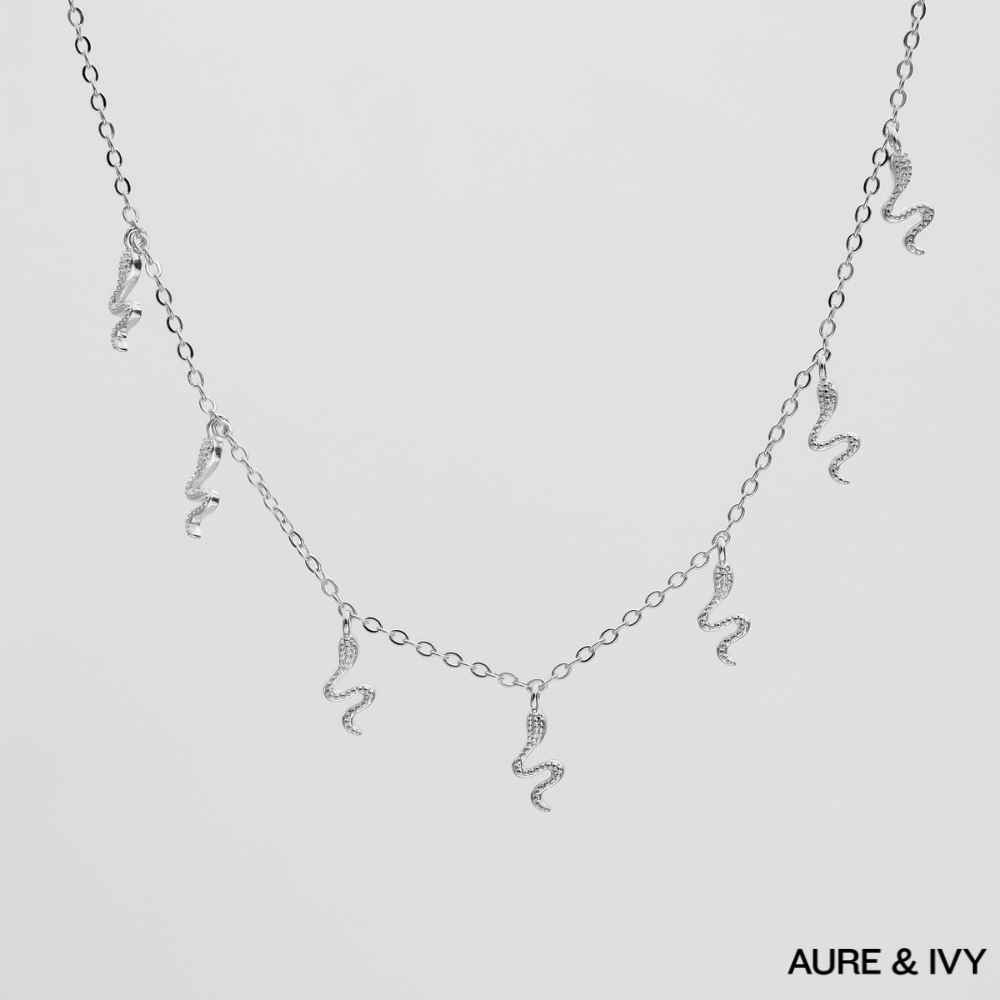 Serpentina Charm Necklace