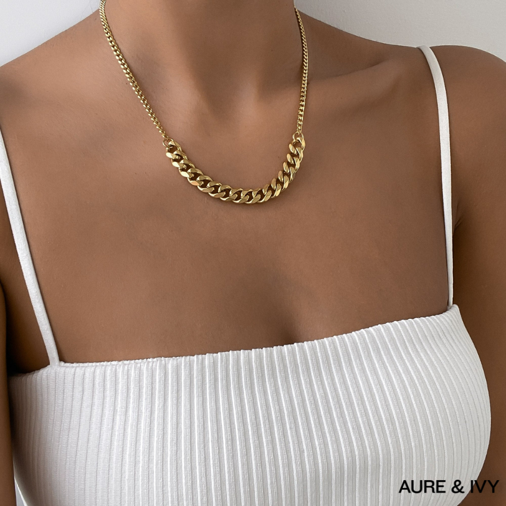 Connie Cuban Contrast Necklace
