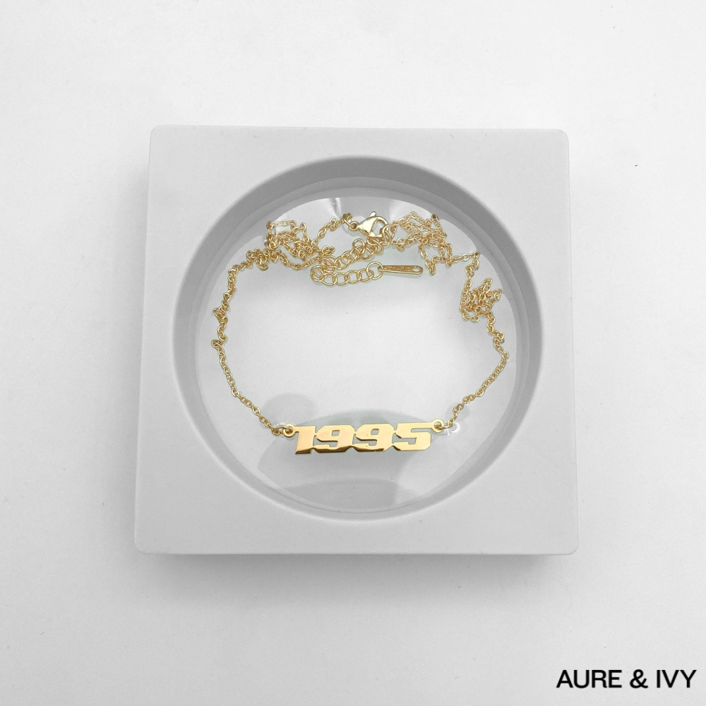 Birth Year Action Necklace