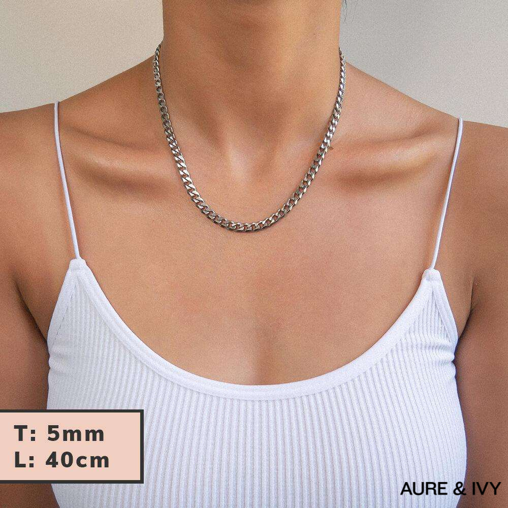Classic Cuban Chain Silver