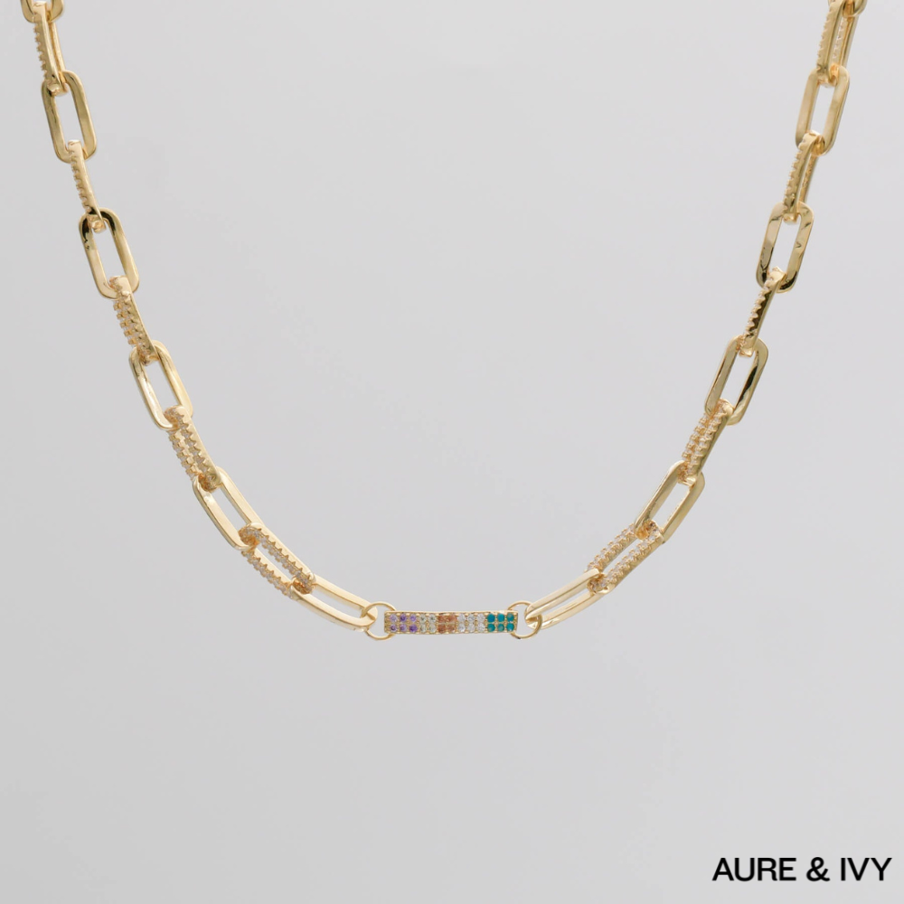 Joelle Paperclip Necklace