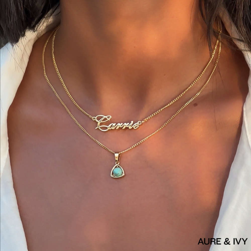 Birthstone Pendant Necklace