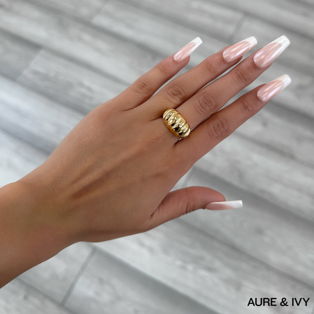 Inez Chunky Dome Ring