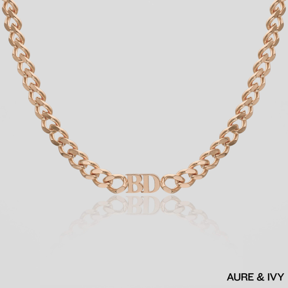 Initial Choker Necklace