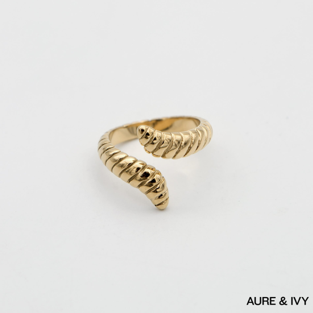 Meera Snake Ring
