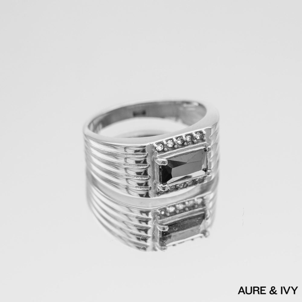 Myla Onyx Signet Ring