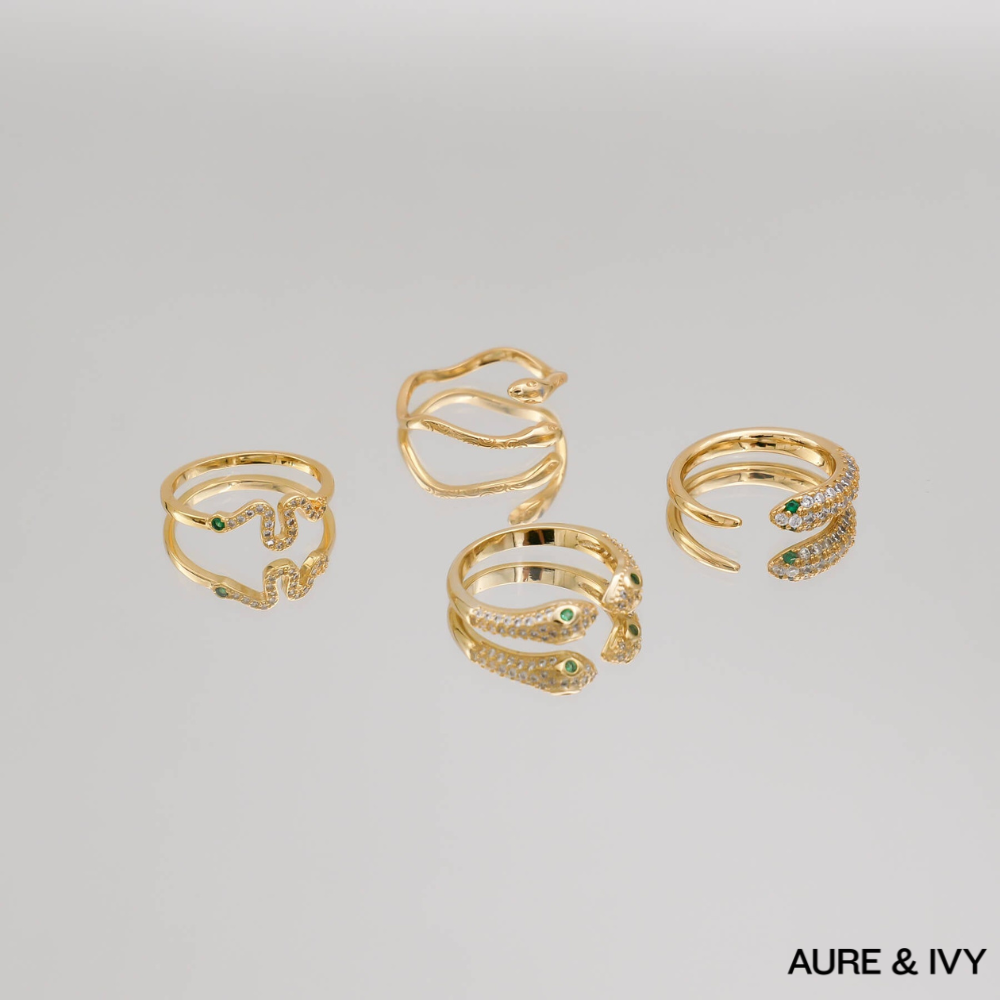 Serpentine Grace Ring