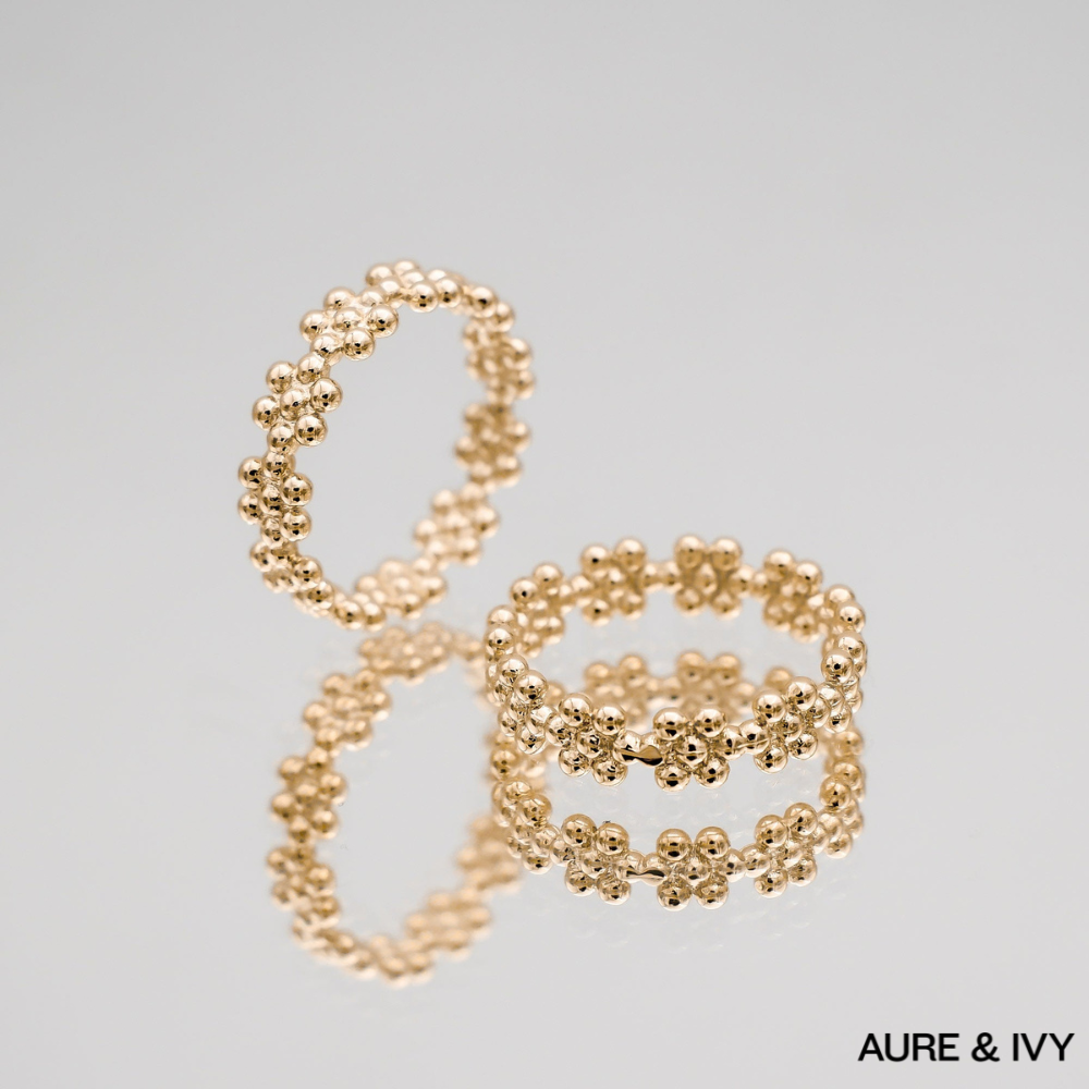Sunray Petal Ring | Gold