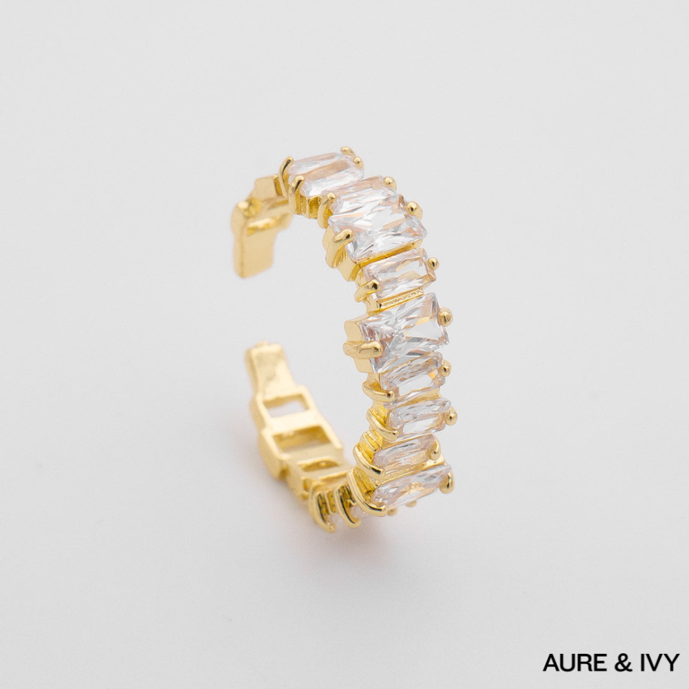 Starlight Baguette Ring | Gold