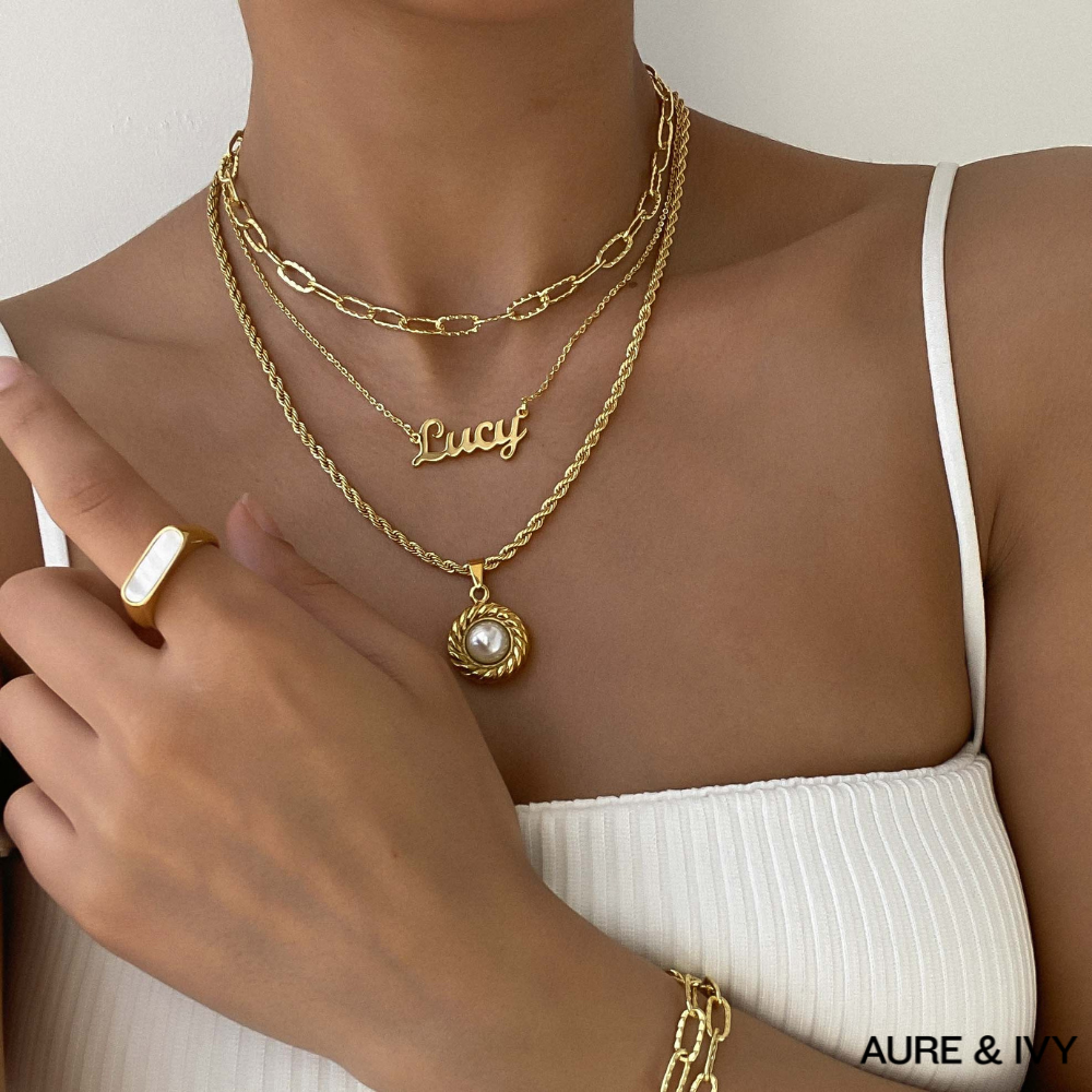 Marisol Halo Pearl Pendant