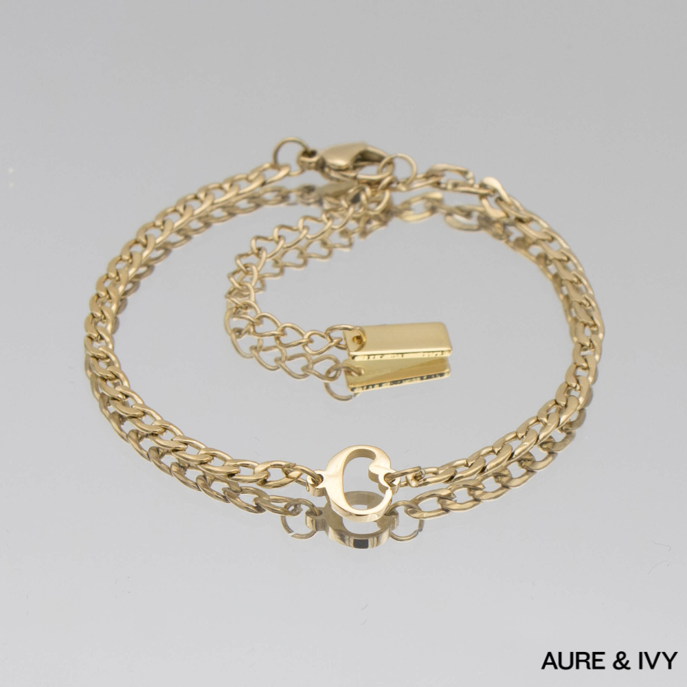Dubai Initial Bracelet