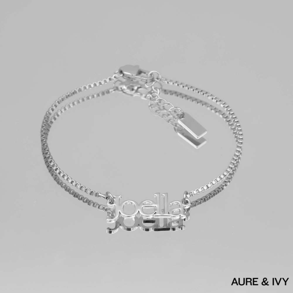 Monaco Custom Name Bracelet
