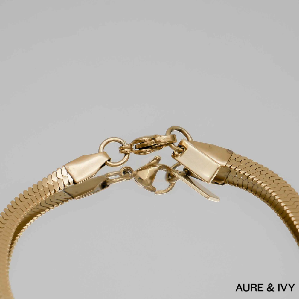 Herringbone Chain Bracelet