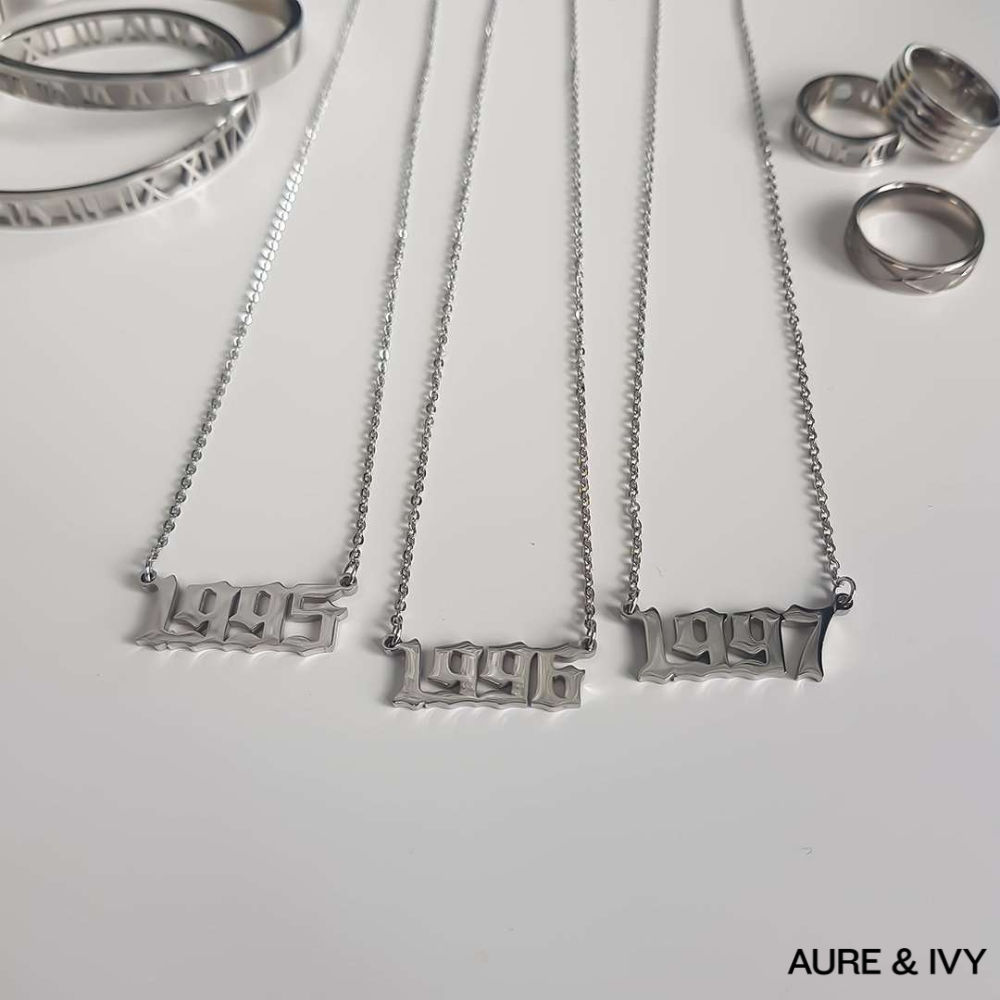 Birth-Year Necklace