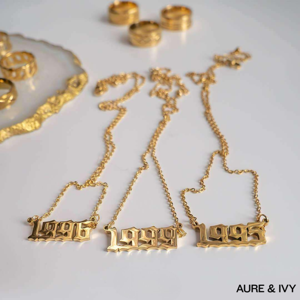 Birth-Year Necklace