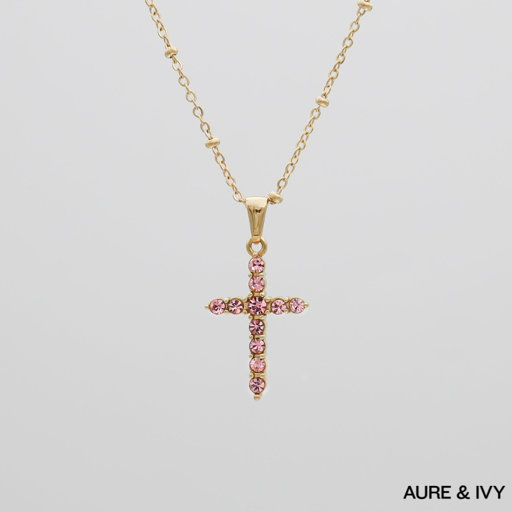 Lumière Cross Necklace