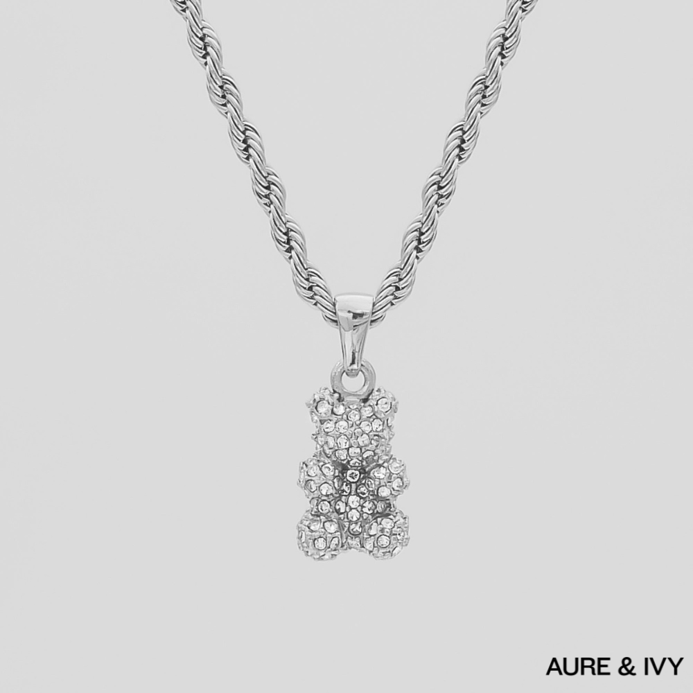 ICY Luna Bear Necklace