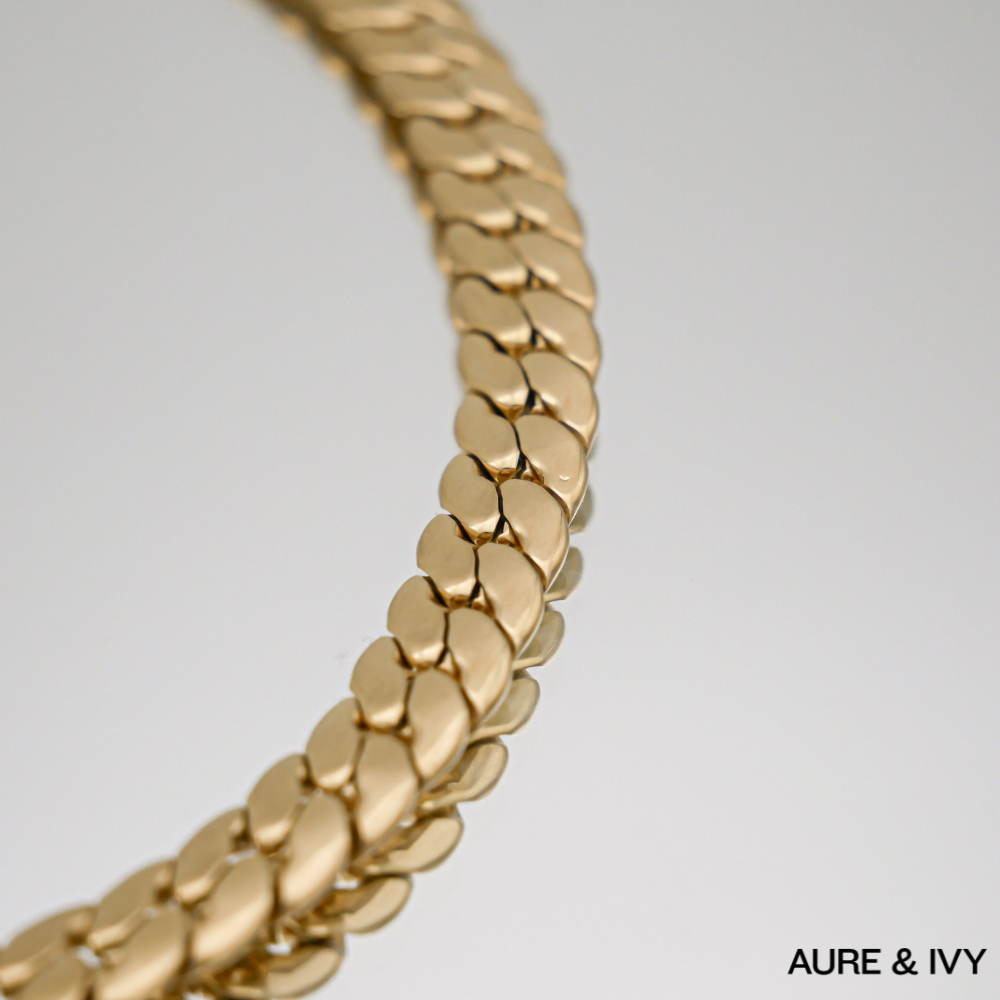 Mae Flat Curb Chain