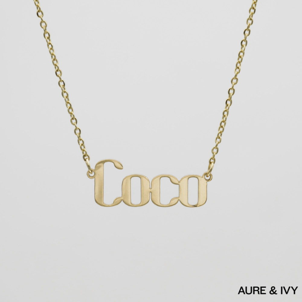 Elysia Name Necklace
