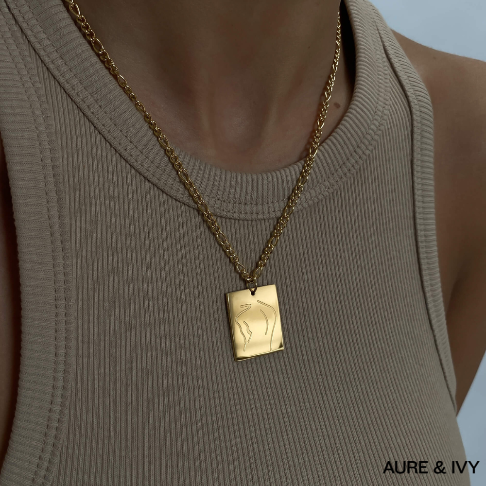 Fiora Figure Necklace
