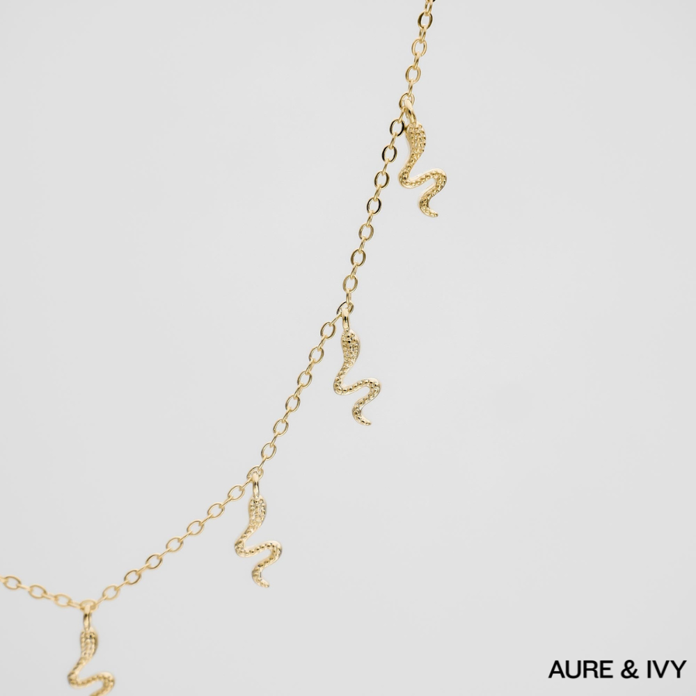 Serpentina Charm Necklace