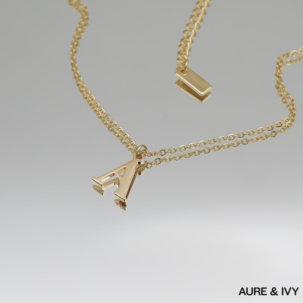 Nahla Initial Necklace