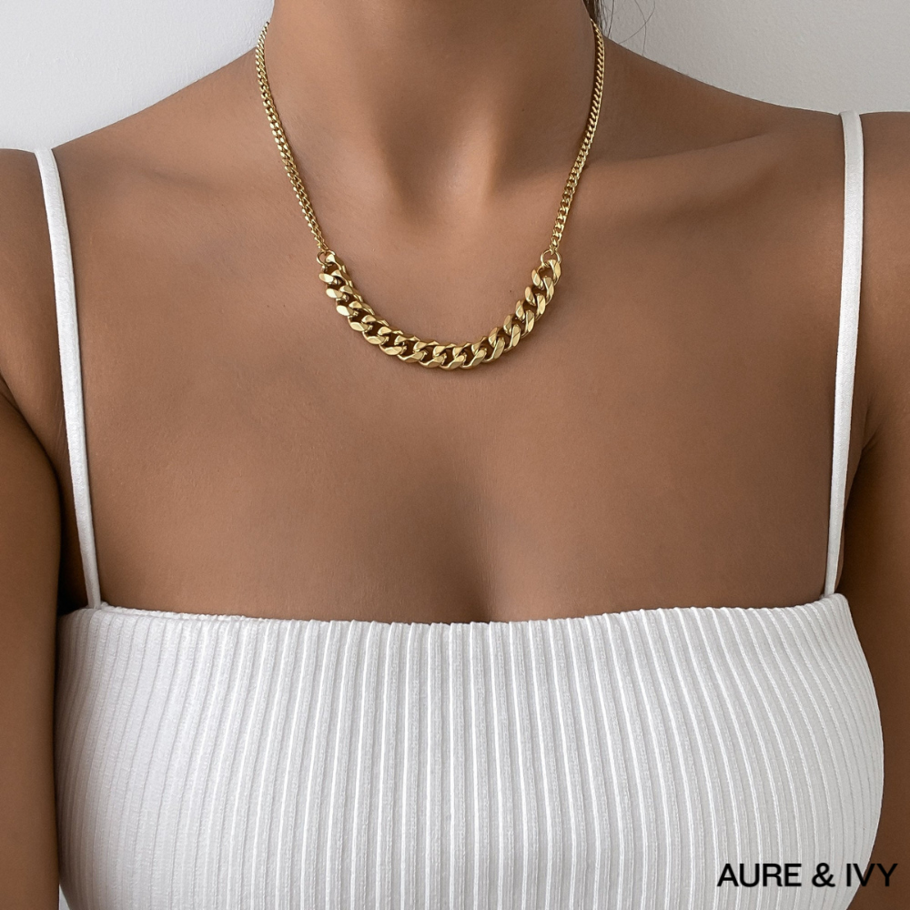 Connie Cuban Contrast Necklace