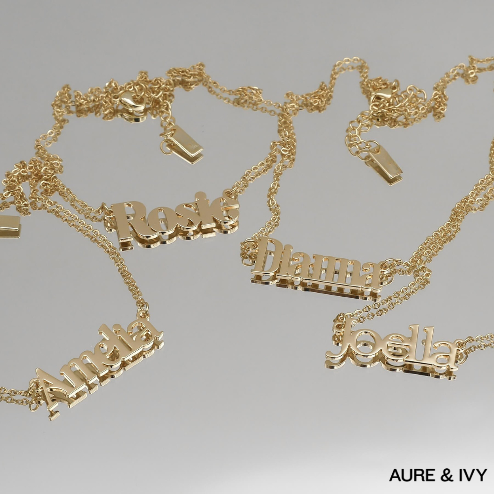 Dubai Custom Name Necklace