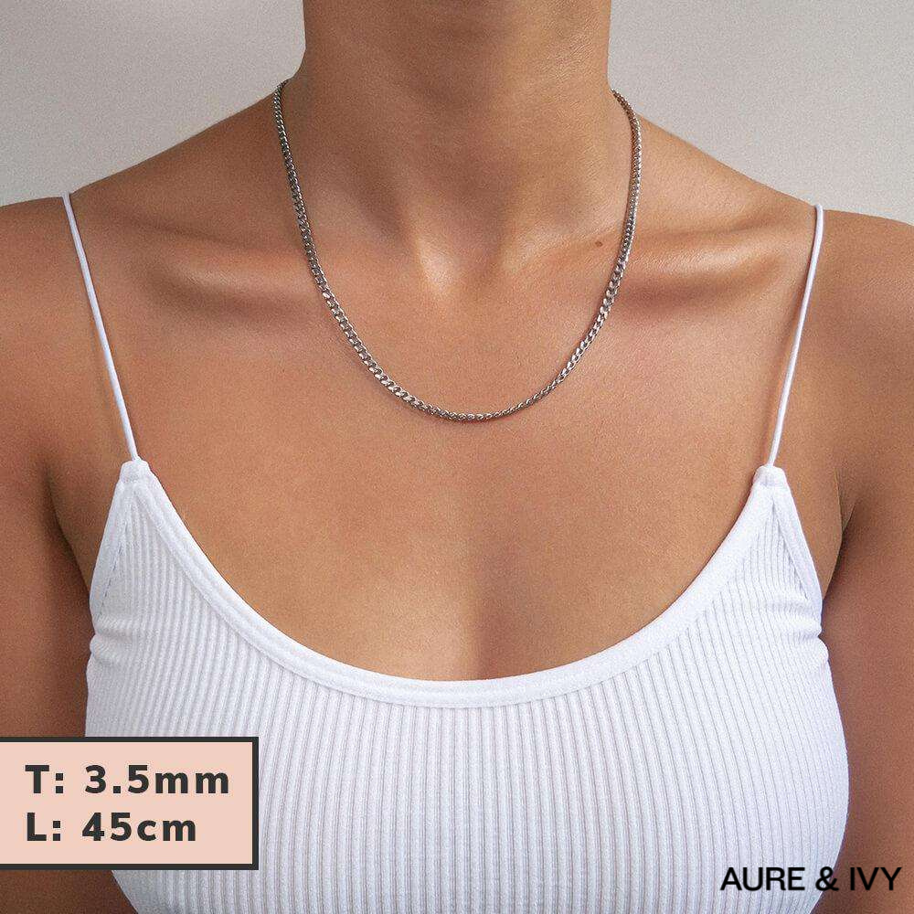 Classic Cuban Chain Silver