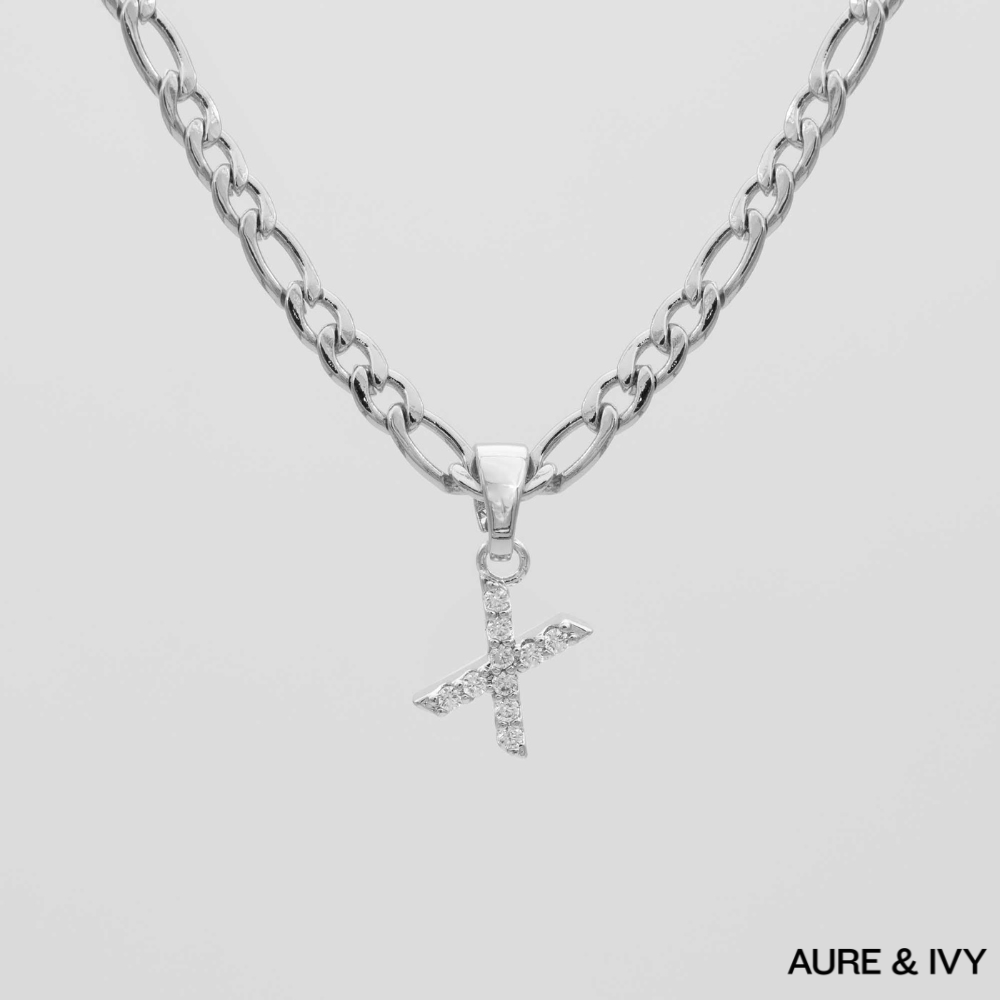 ICY Initial Necklace | Figaro