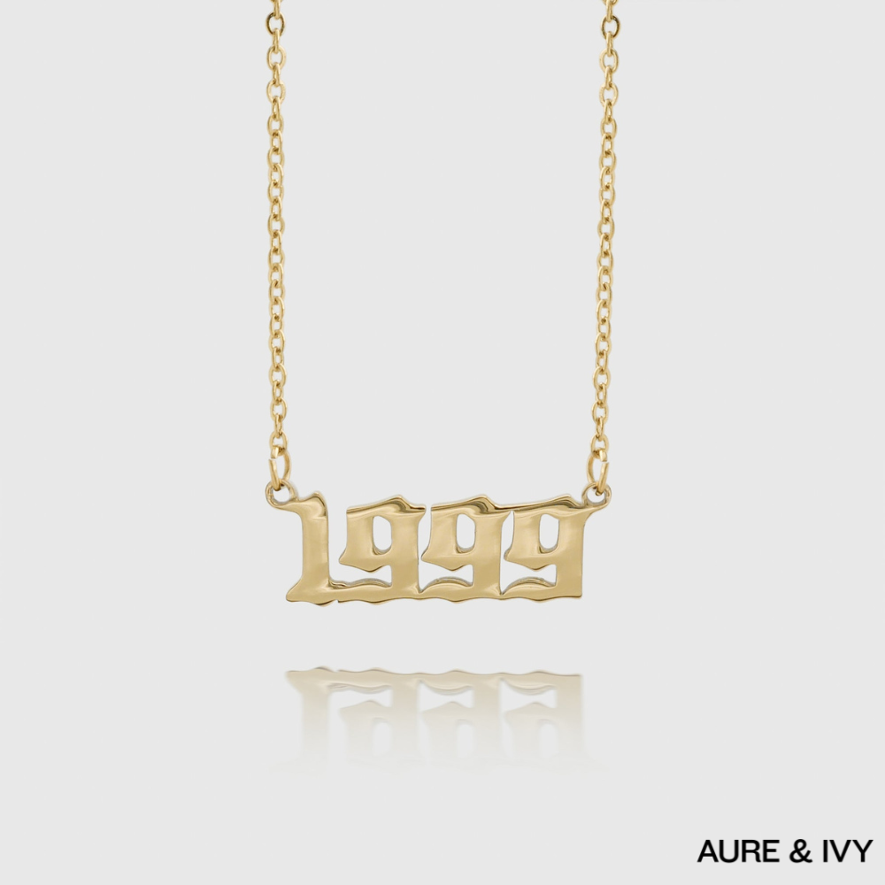 Birth Year Necklace