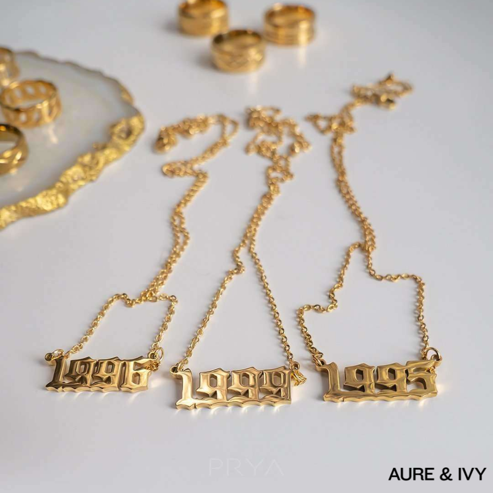 Birth Year Necklace