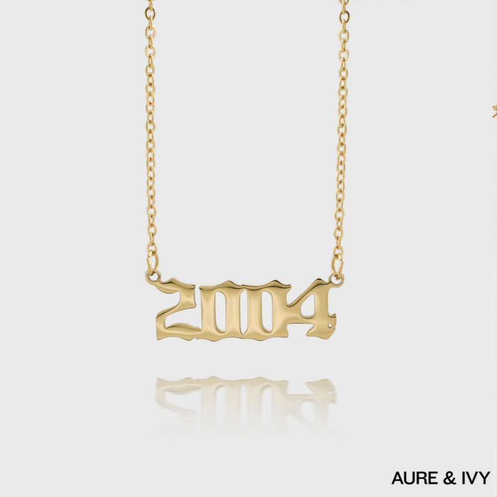 Birth Year Necklace