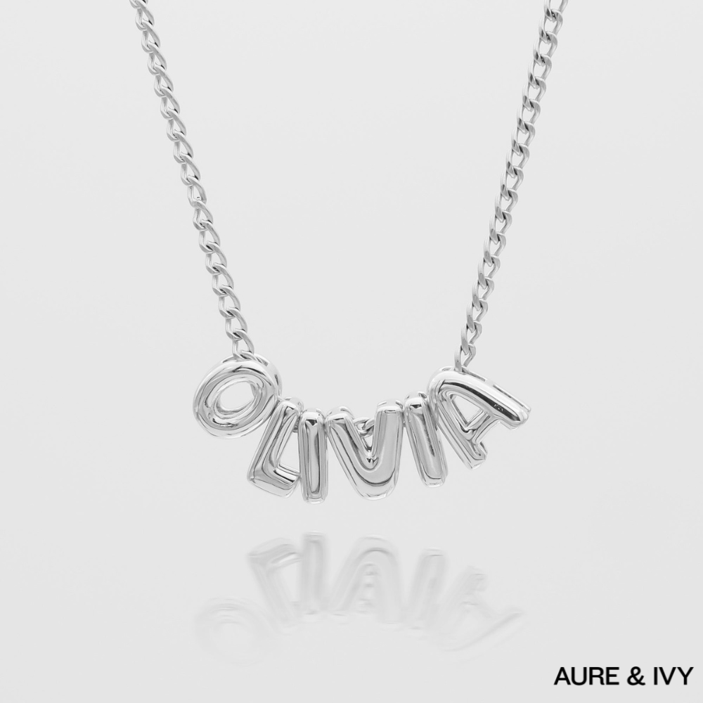 Personalised Bubble Charm Necklace