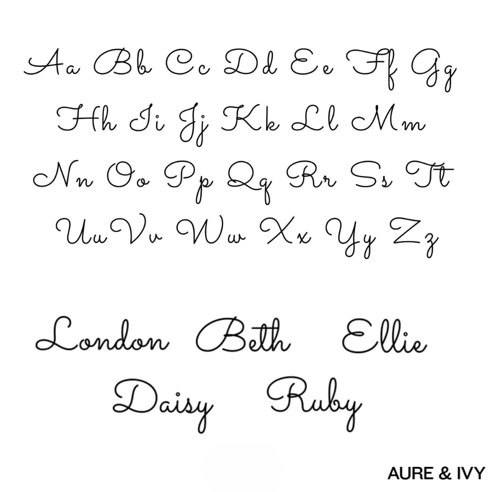 London Name Necklace
