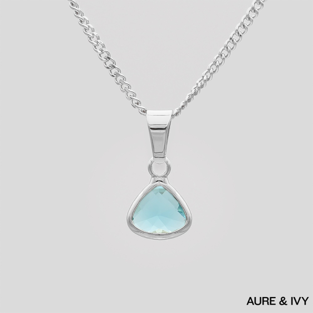 Birthstone Pendant Necklace