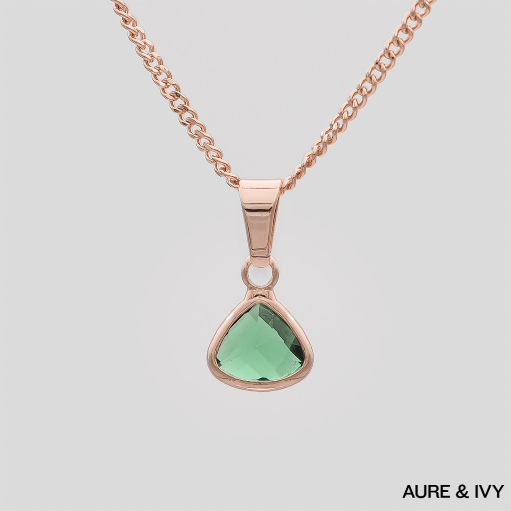 Birthstone Pendant Necklace