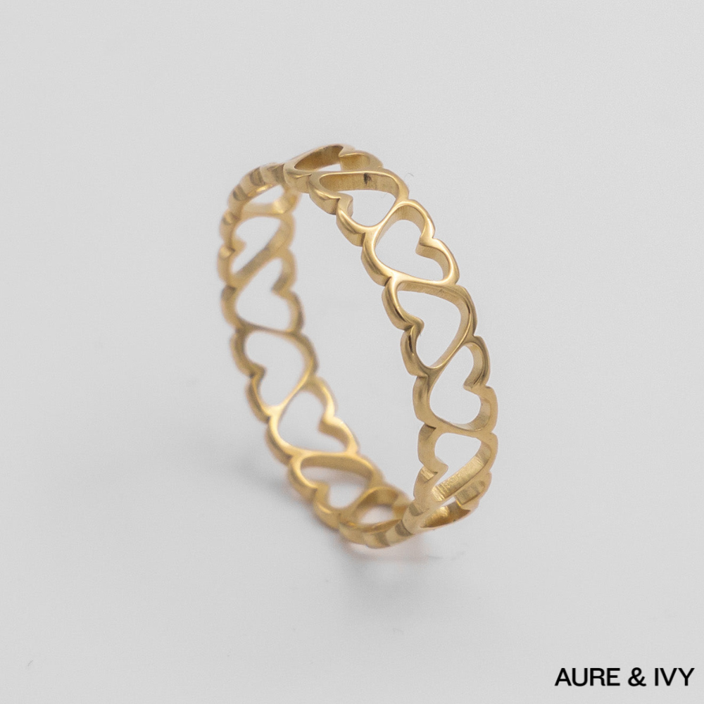 Elle Heart Ring