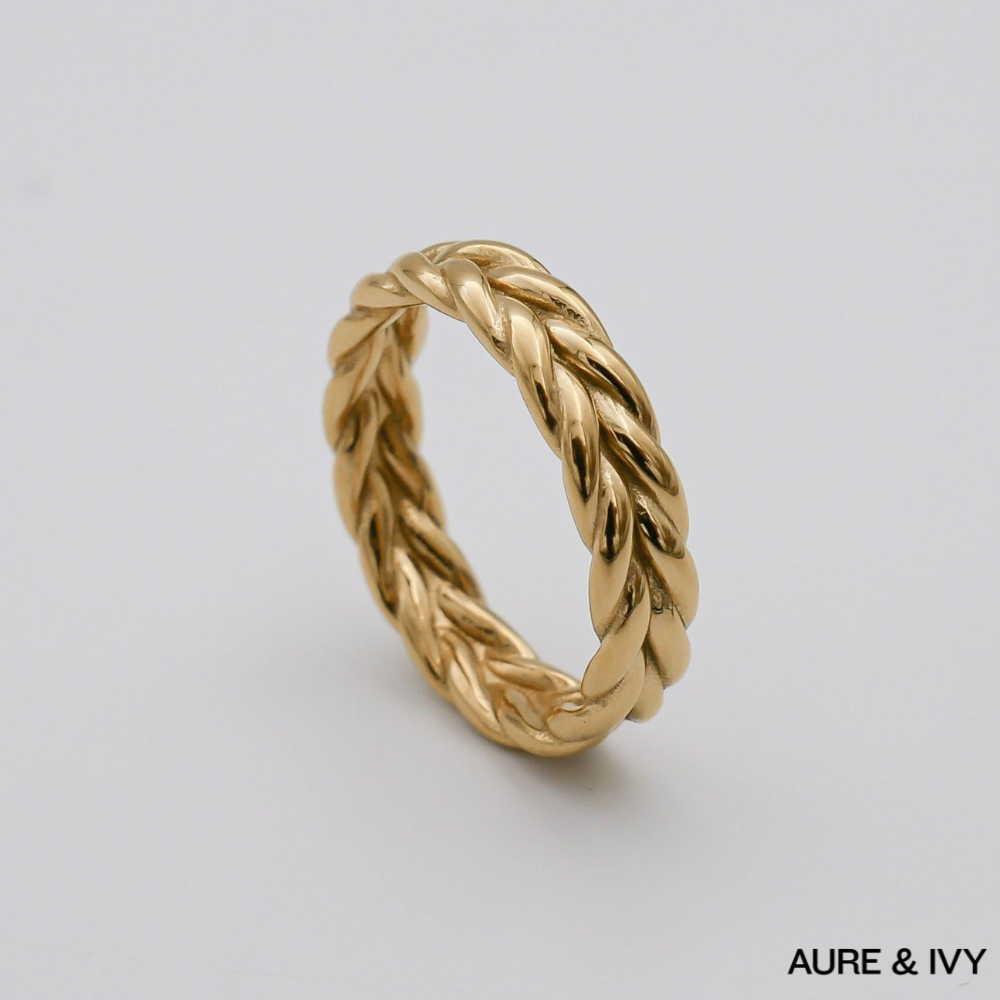 Nahla Woven Statement Ring
