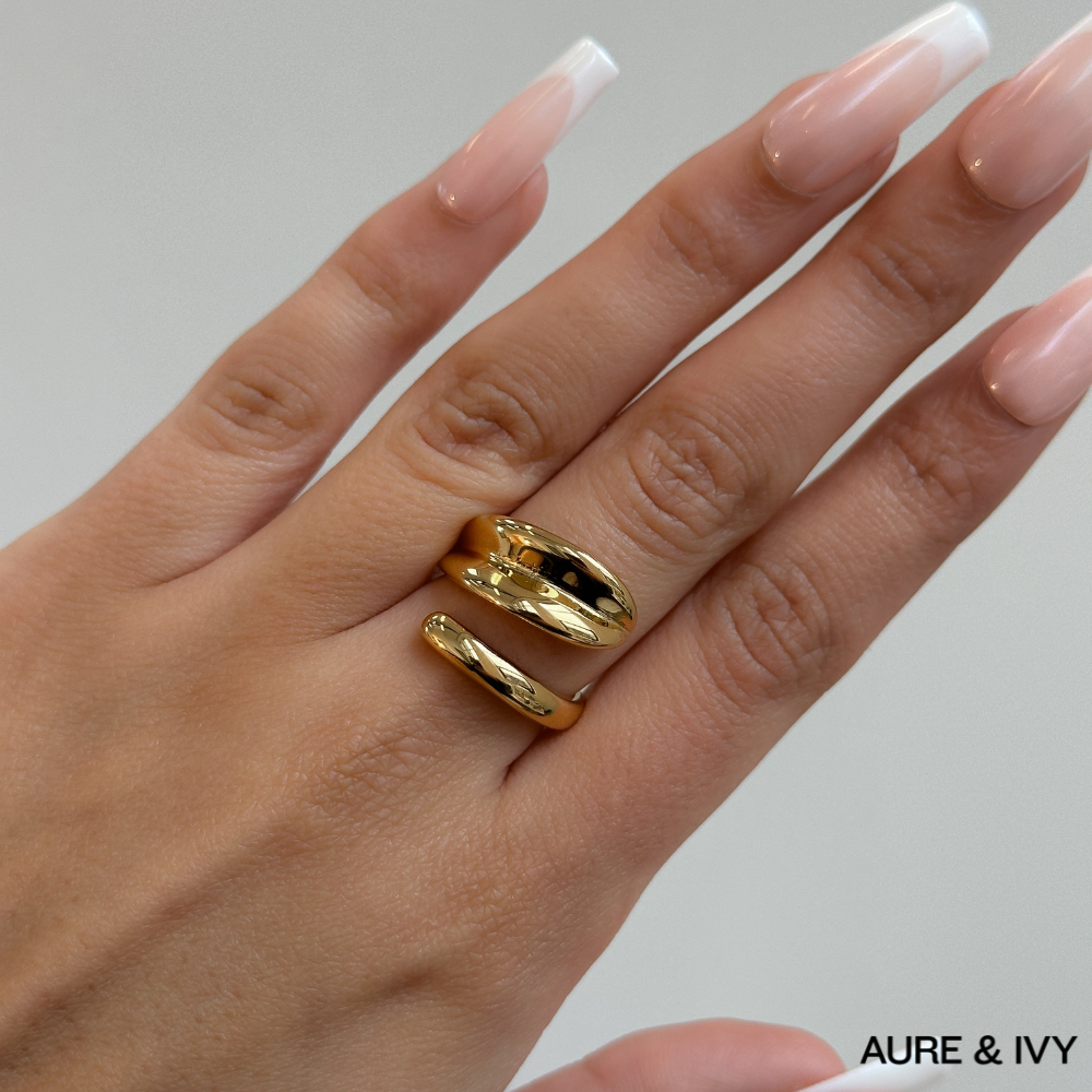Aria Bold Wrap Ring