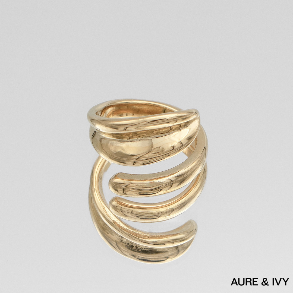 Aria Bold Wrap Ring