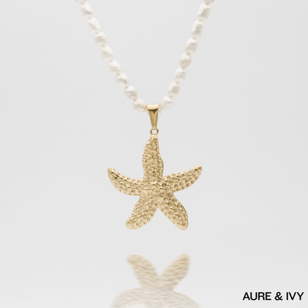 Calypso Starfish Pearl Necklace