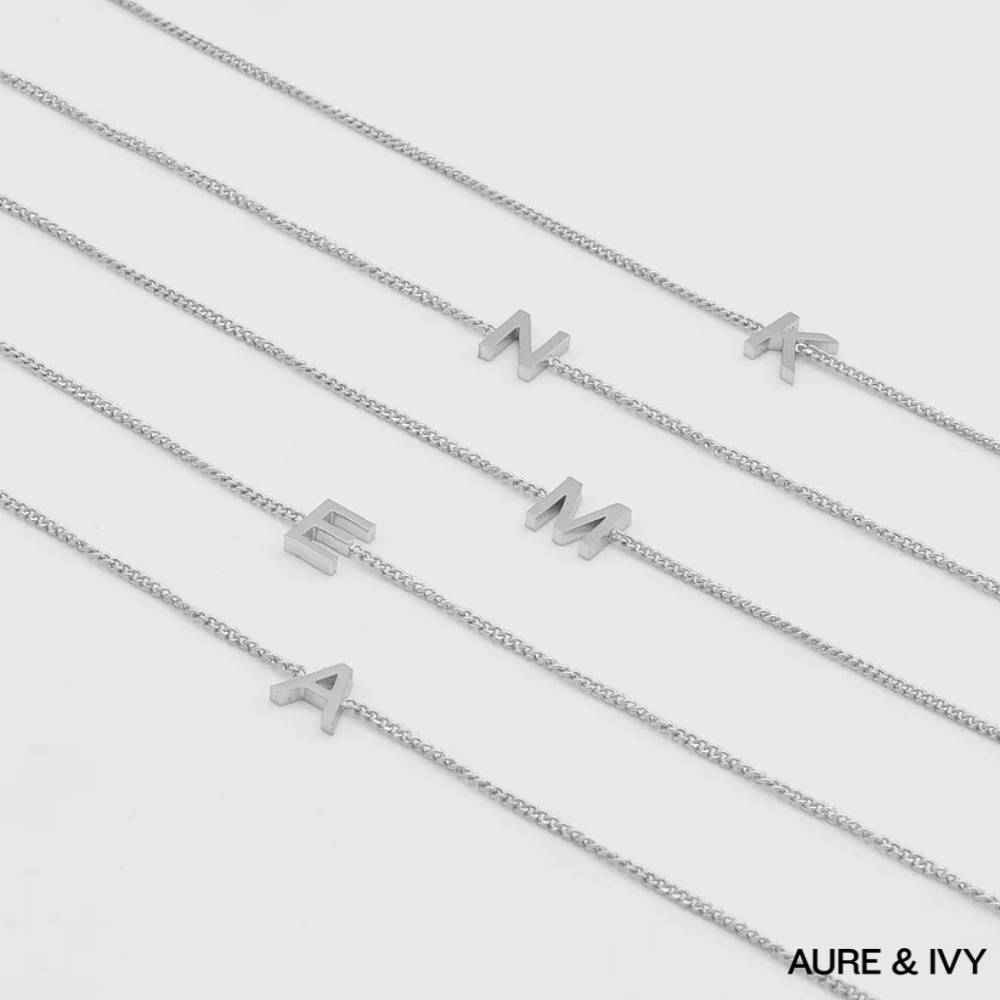 Maia Initial Bracelet